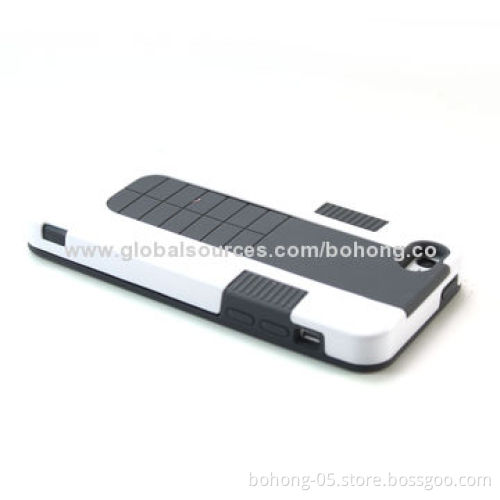 TPU + PC Cases for iPhone 5S, 500 Pieces/Color MOQ